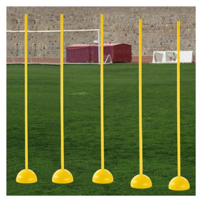 YXXSDP Slalom Poles for Football Agility Speed Training, Detachable Athletics Football Training Aid, Multi Sports Equipment (Size : 1.2m/47.2inch)