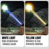 Amposei Super Bright Rechargeable High Power Headlamp, Outdoor Headlamp Rechargeable Powerful Hands-Free LED Head Lamps Waterproof for Adventure Camping Running (2PCS, 40LEDs) view 4