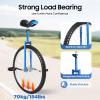 YUNLAIGOTOP 24 Inch Wheel Unicycle, Unicycle Bike, Leakproof Tire Wheel Cycling with Steel Rim, Unicycles for Adults, Daily Fitness Exercises/Cycling Exercises/Balance Training(Blue) view 4