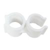 SZYNLIF 8 Pcs Bimini Boat Clip for Anti Rattle Bimini Brace Security Boat Accessories Bimini Top Pole Clips Holder Bimini Pole Clips Bimini Top Clips Bimini Clip Nylon White view 3