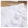 CLENEA Fashion White False Collar Women Shirt Dress Decoration Clothing Accessories view 4