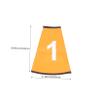 Toddmomy Football Training Logo Bucket Protectors Bright Number Design for Indoor/outdoor Use view 2