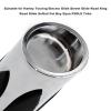 Silver Motorcycle Grips with Electronic Throttle Control for 1" Bars, Replacement for Harley Electra Glide, Street Glide, Road King, Road Glide, Softail, Fat Boy, Dyna view 3