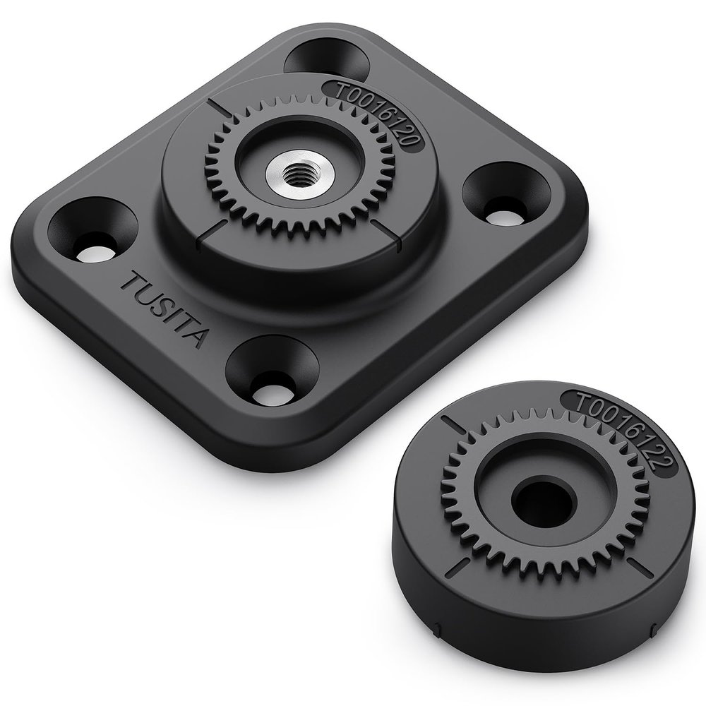 TUSITA Lock 360 Base - Flat Rectangle Base - 4 Hole