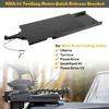 Black Aluminum 1854051 MKA-51 Electric Steer Trolling Motor Quick Release Bracket for Minn Kota Ulterra Terrova PowerDrive POWERDRIVE V2 DeckHand 40 trolling motor view 2