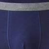 SWJGLITTR Men's Middle Waist Breathable Boxer Briefs Sports Comfortable Panties Close-Fitting Soft Underwear (Blue 3pc,Large) view 3