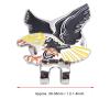 equlup Golf Hat Clip, Durable Golf Ball Markers Stainless Steel Golf Hat Cap Clip Decoration with Magnetic Hat Clip Funny Golf Accessories for Golf Lovers(Eagle) view 2