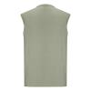 Men's Sleeveless Henley Tank Tops Summer Casual Cotton Regular Fit Button Up T-Shirt Fitness Workout Yoga Beach Muscle Vest Green view 4