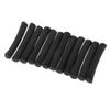 12PCS Carp Fishing Foam Stick Cylinder Float Making Fly Tying Rig, Black view 2