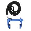 HERCHR Swimming Nose Plug, Diving Nose Plug Non Slip Split Design Adjustable Skin Friendly Swimming Nose Plug with Lanyard for Diving(Blue) view 2