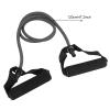Resistance Band with Handles, Portable Physical Resistance Tube Workout Bands Lightweight Muscle Toning Strength Training Rope for Men Women (Black) view 2