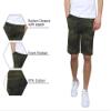Men's Flat Front Stretch Twill Chino Shorts, Classic Cotton Blend Short with Multi Pocket 2-Pack view 4