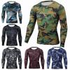 Mens Camo Lightweight Performance Long Sleeve Shirts Thermal Underwear Thermals Top and Bottom Set Base Layer for Cold Weather Soft and Warm view 4