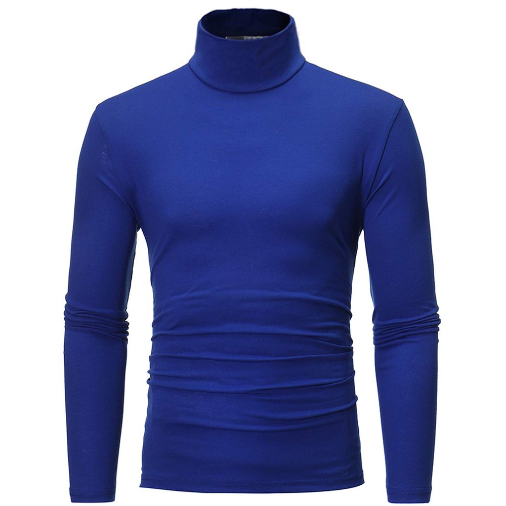 Lightweight Thermal Shirts Modal Base Layer Turtleneck Long Sleeve Pullover Tops