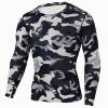 Mens Camo Lightweight Performance Long Sleeve Shirts Thermal Underwear Thermals Top and Bottom Set Base Layer for Cold Weather Soft and Warm view 1