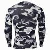 Mens Camo Lightweight Performance Long Sleeve Shirts Thermal Underwear Thermals Top and Bottom Set Base Layer for Cold Weather Soft and Warm view 3