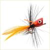 10 Pieces Fly Fishing Poppers Kit Bluegill Crappie Topwater Fishing Lures view 4
