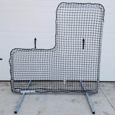 Jones Sports Pro 7' x 7' L-Screen Net and Frame
