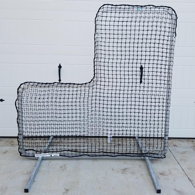 Jones Sports Pro 7' x 7' L-Screen Net and Frame
