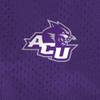 Abilene Christian University Primary Mark Men's Adult Athletic Gym Shorts 7" Inseam, Purple, 2X-Large view 4