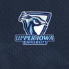 Campus Lab Upper Iowa University Primary Mark Men's Adult Athletic Gym Shorts 7" Inseam, Navy, 2X-Large view 4
