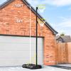 FORZA Freestanding Netball Post [Regulation Size Hoop] - Adjustable Height 8ft - 10ft (Post & Netball & Pump) view 3
