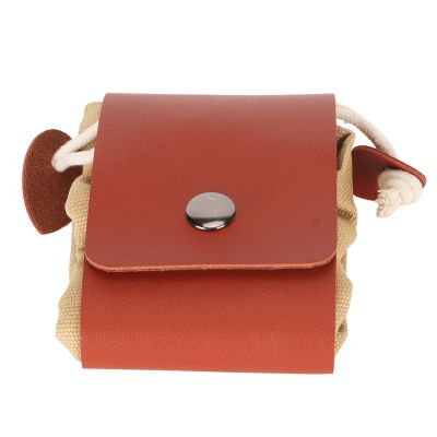 Foraging Bag, Canvas Foraging Pouch, Mushroom Hunting Bag, Fruit Picking Bag, Harvest Gathering Bag, Collapsible Belt Bag for Collecting Mushrooms, Rocks, Seashells