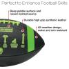 Xcello Sports Huddle Hero Junior Football 2-Pack w/Pump (Black and Brown) view 4
