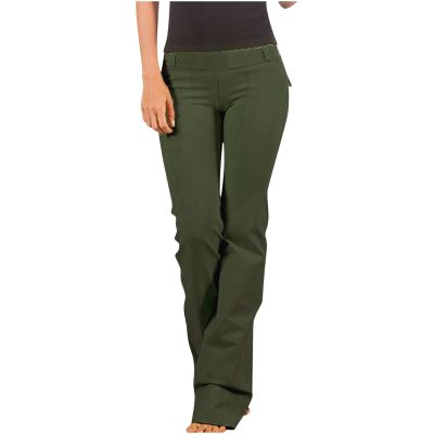 Women Relaxed Fit High Waist Cargo Pants Baggy Stretch Straight Leg Trendy Y2K Teen Girls Hiking Travel Causal Pants Army Green