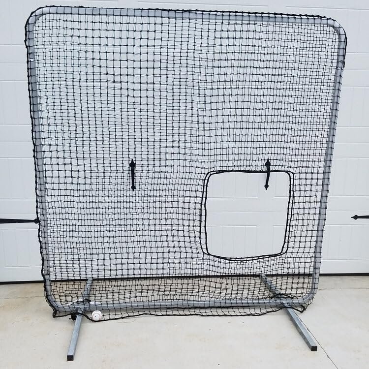 Jones Sports Pro 7' x 7' Softball Net and Frame