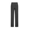 Women Relaxed Fit High Waist Cargo Pants Baggy Stretch Straight Leg Trendy Y2K Teen Girls Hiking Travel Causal Pants Black view 4
