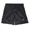 San Diego State University Primary Mark Men's Adult Athletic Gym Shorts 7" Inseam, Black, Medium view 3