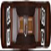 Brown All Purpose Synthetic Treeless Freemax English Saddle with Stirrup for Horse (17" Seat) view 4
