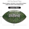 Xcello Sports Junior Football 2-Pack w/Pump - (Black/Green Lightning, Brown/White Topo) view 4