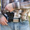Tulster IWB Profile Kydex Holster in Right Hand fits: Shadow Systems MR920 | Inside The Waistband Appendix Concealed Carry view 4
