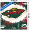 Trends International NHL Minnesota Wild - Maximalist Logo 23 Wall Poster, 22.4L x 14.7W, Premium Poster & Mount Bundle view 3