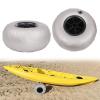 Bacacoo Beach Inflatable Wheels, 2pcs Balloon Wheels 10" Replacement Big Beach Sand Tires, Beach Balloon Wheels, for Kayak Dolly Canoe Canoe Cart and Buggy view 2