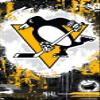 NHL Pittsburgh Penguins - Maximalist Logo 23 Wall Poster, 22.4L" x 14.7W", Premium Unframed Version view 1