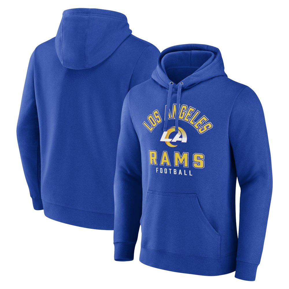 Fanatics Men's Royal Los Angeles Rams Between The Pylons Pullover Hoodie