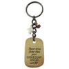 Abbey + CA Gift Travel Safely Key Ring, Birthday or Christmas Gift for Christian Men (Guardian Angel) view 1