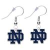 Notre Dame University Logo Earrings (PIERCED) view 1