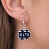 Notre Dame University Logo Earrings (PIERCED) view 2