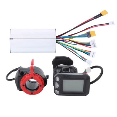 5.5 Inch Carbon, Controller Inch Carbon Fiber Electric Controller Accele or Brake Combination Package Accessories Set for Bike Scooter (Controller+accele or+Brake)