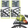 Small Cargo Net (2-Pack) by Delta Cycle - Expandable Bungee Net with Hooks Stretches 2X in Size - Bike Cargo Net Keeps Your Gear Tightly in Place for Bikes & Kayaks view 1