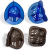 AquaLogix Bell Combo (2 Sets) | High Resistance Blue & Medium Resistance Smoke Bells | Pool Strength Equipment for Upper Body & Core | Pool Dumbbells | Water Weight | Joint Friendly view 1