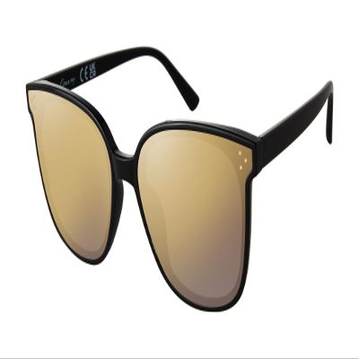 Circus NY by Sam Edelman Women's CC610 Retro Round Cat Eye Sunglasses with UV400 Protection - Trendy Gifts for Her, 63mm