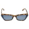 Circus NY by Sam Edelman Women's CC607 Vintage Rectangular Cat Eye Sunglasses with UV400 Protection - Trendy Gifts for Her, 67mm view 2
