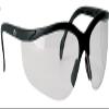 Walker's Razor Slim Electronic Muff and Glasses Combo - Gray view 3