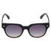Circus NY by Sam Edelman Women's CC625 Vintage Cat Eye Round Sunglasses with UV400 Protection-Trendy Gifts for Her, 50 mm, Black & Tortoise view 2