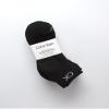 Calvin Klein Girls Ankle Socks - 6 Pack Stretch Performance Cushioned Athletic Quarter Socks with Arch Support, Size Medium, Black view 2